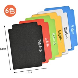 LEAUNGYOO Card Separators 6 Colors 36 Pieces Separator Card Trading Card Game Card Divider