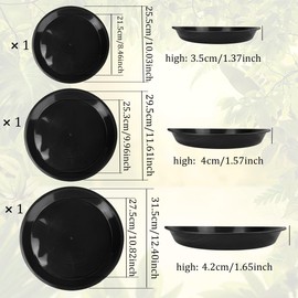 Reusable Mold Tray for Stepping Stone 3 Size Soft PlasticCement Molds for Concrete and Stained Glass Round