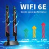 WiFi 6E Tri-Band 2.4GHz 5.8GHz 6GHz Magnetic Base WiFi 6