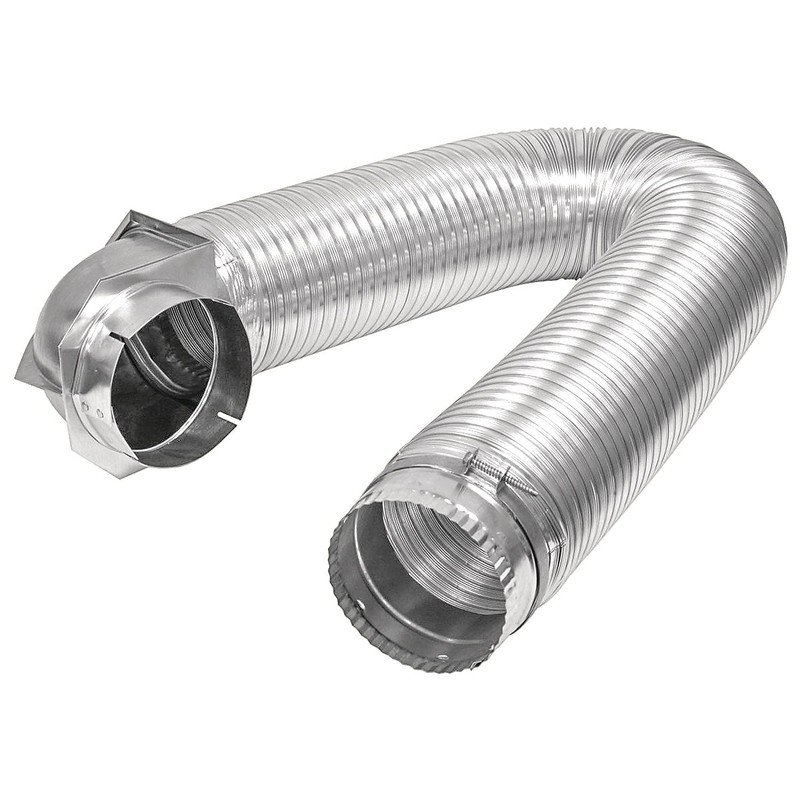 Builder's Best 084718 All Metal SAF-T Single Elbow Dryer Vent