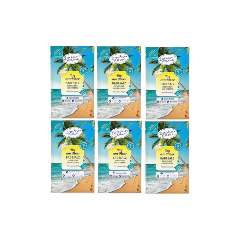 Dresdner Essenz Day at the Sea Bath Salts 6 x