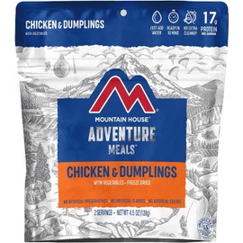 Mountain House Chicken and Dumplings Freeze Dried Backpacking Camping Food Meals