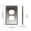 Henne Bery Soft Modern Decorative Wall Plate Switch Plate Outlet
