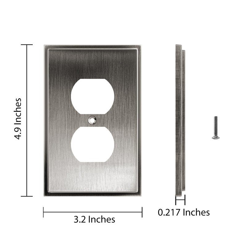 Henne Bery Soft Modern Decorative Wall Plate Switch Plate Outlet