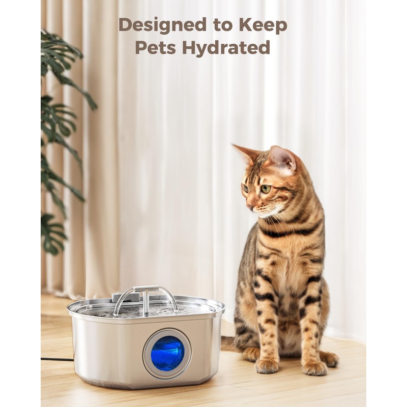Cat Water Fountain Replacement Water Pump - Quiet Replacement Pump