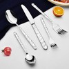 Silverware Set for 8, Premium Stainless Steel Flatware Set, Heavy