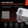 A-Premium Engine Oil Cooler Compatible with Volkswagen Jetta Passat 2014-2021