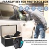 Faraday Box with 2 Pack Faraday Pouch, Faraday Box Signal
