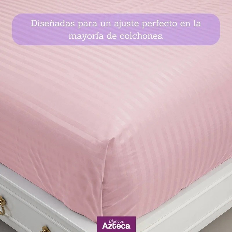 Sábanas King Size Ultra Suaves Premium Blancos Azteca