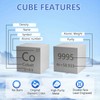 10MM Cobalt Element Cube for Element Collection 0.39" Co Density