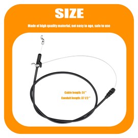 New Control Cable 746-04661 946-04661A Rplacement for MTD Bolens Murray Craftsman Yard Machines Yard Man Lawn Mower