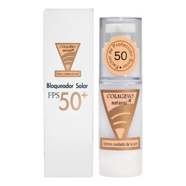 Bloqueador Solar Crema Colágeno Natural Fps 50 30 Ml