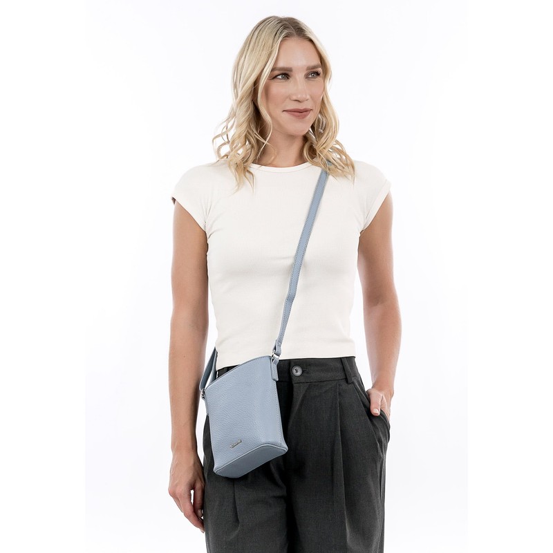Tamaris Alessia 30444 Women's Shoulder Bag Plain, kristallblau, Unit size