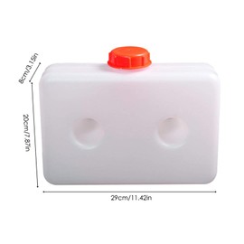 5L Parking Heater Tank,Leakproof Motor Petrol Tank with 2 Holes