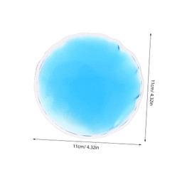 FOMIYES 6pcs Cooling Eye Mask Reusable Pvc Eye Patches under Mask Ice Compress for Fatigue for Relaxation