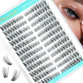 Obeyalash Cluster Lashes Individual Eyelashes DIY Eyelash Extension Cateyes Lashes Clusters Mix 7-15mm False Eyelashes Cluster