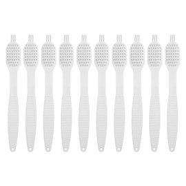 Garneck 10 Stück Nylon Reinigungsbürsten für Sojamilchmaschinen und Kaffeemühlen Vielseitige Tiefenreinigungsbürsten für Haushalt und Küche Weiß