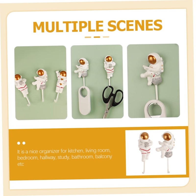 Gadpiparty 2pcs Happy Planet Hook up Hanger Holder Key Hanger