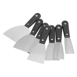 Meichoon 7 Piece Putty Knife Set Drywall Knife Painters Tool Spackle Knife Wall Scraper set for Home DIY Tools,1 Inch 1-1/2 Inch 2 Inch 2-1/2 Inch 3 Inch 4 Inch 5 Inch,DF05