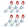QWORK® 6 Pack Toggle Clamp Latch, 100Kg/220Lbs Holding Capacity, Toggle