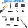 Tunghey 2m 1/4" Insert Cable, Stereo to Dual Mono Y