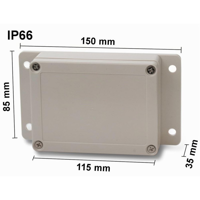 ABS Empty Housing 115 x 85 x 35 mm Industrial