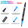 Jnyan Felt Tip Pens Dual Brush Marker, 36 Colours Fine