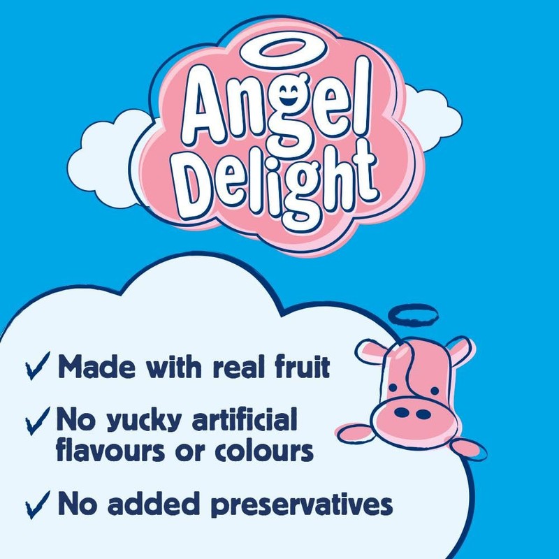 Angel Delight Strawberry Flavour - 59g - Pack of 6
