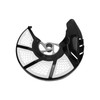 White Front Brake Disc Guard Cover Protector Motorcycle Accessories Replacement