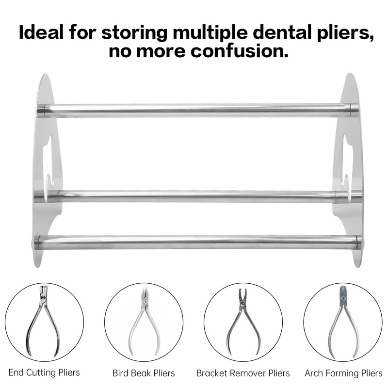 Plier Holder Accessories Stainless Steel Plier Scissor Stand Holder Rack