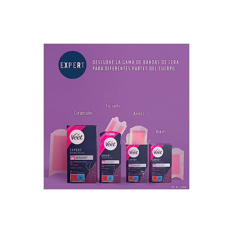 Veet Expert Wax Strips 16 Units