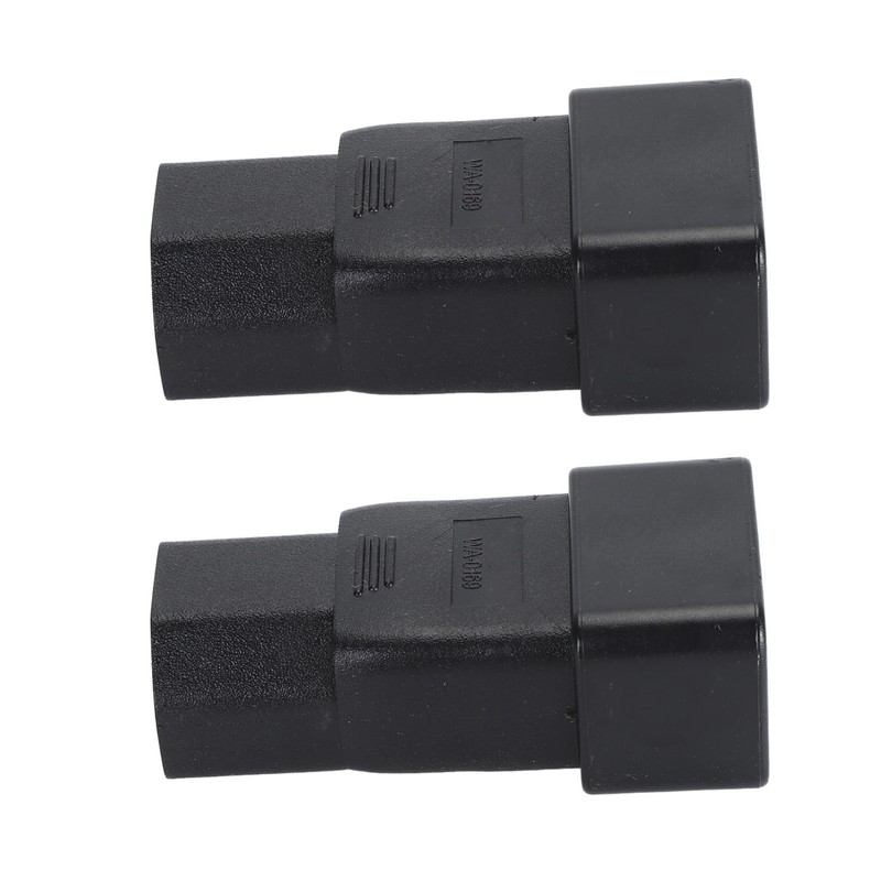 2pcs IEC320 C20 to IEC320 C21 Power Adapter Professional Plug