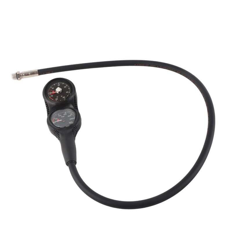 Professional Scuba Diving 2 Gauges Pressure Gauge Dive Digital Depth