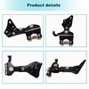 Wawews Sliding Door Roller Hinge Right upper Compatible with RAM