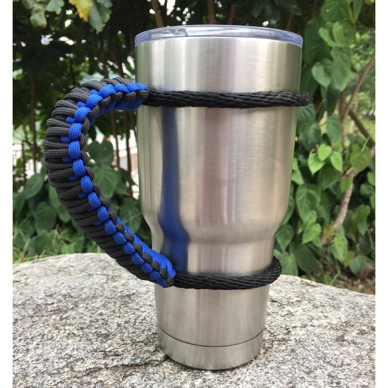 MOCE Handmade Paracord Handle for Yeti/Rtic/Ozark Trail Rambler 30 Oz