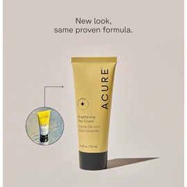 Acure  Crema Iluminadora diaria  Hidrata, refuerza la barrera cutnea y unifica el tono de la piel, 50 ml