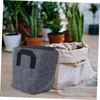 Mipcase Non-Woven Planting Bag Round Bucket Gardening Pouch Long-Lasting and