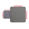 Mini Skater 3 Pcs Self-adhesive Leather Pencil Elastic Loop, Square