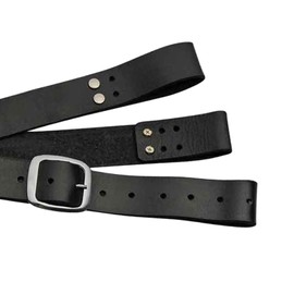Vaveren Medieval Scabbard Belt, Medieval Renaissance Belt, Medieval Renaissance Sword Holster for Pirate Knight Costume, Black