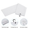PATIKIL 20"x16" Tri-Fold Golf Towels, 3 Pack Waffle Pattern Towels