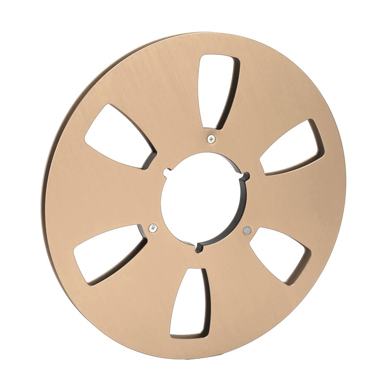 1/4 10.5 Inch Empty Takeup Reel 6 Hole Aluminum Alloy