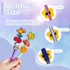 100 Pcs Cute Pencil Topper Decoration,Different Style Pencil Clips,Bulk Pen