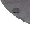 Westmark 4 natural slate coasters, round, with scratch protection, ø