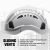 LOHASWORK Hard Hat, Construction Safety Helmet, Hard Hat with Chin