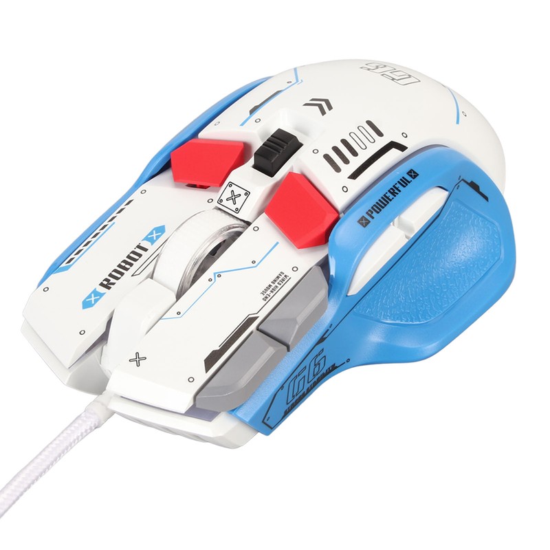 Wired Gaming Mouse 10 Button Macro Programmable 13 RGB Lighting