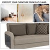 Cat Scratching Mat Self-Adhesive Cat Scratcher Carpet 78.7 x 15.8