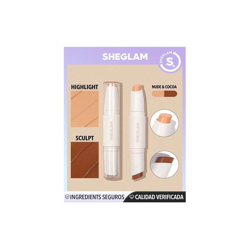 Sheglam Contour Iluminador (Nude/Cocoa)