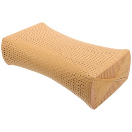 Mobestech Sauna Neck Rest Simulated Rattan Sauna Pillow Sauna Backrest Woven Cervical Pillow Plastic Back Bolster Elderly Pillow for Sauna Room Spa Salon Home Gym