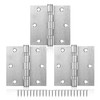 MOZCORN 3 Pack Door Hinges 3 x 3 Inches, Heavy