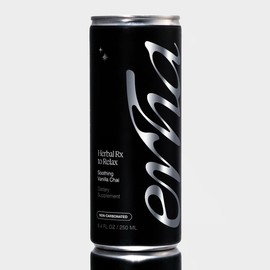 Erha Relax Drink – Soothing Vanilla Chai with Magnesium, L-Theanine & GABA – 8oz Can (Pack of 12)